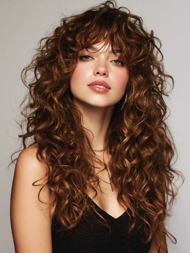 Long Curly Shag