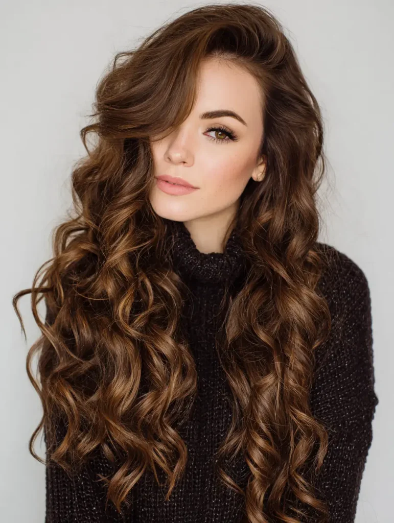 Loose Waves with a Side Part