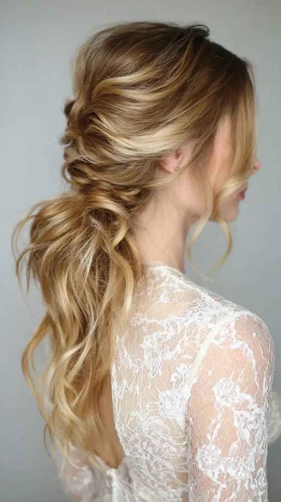  Low Loose Ponytail