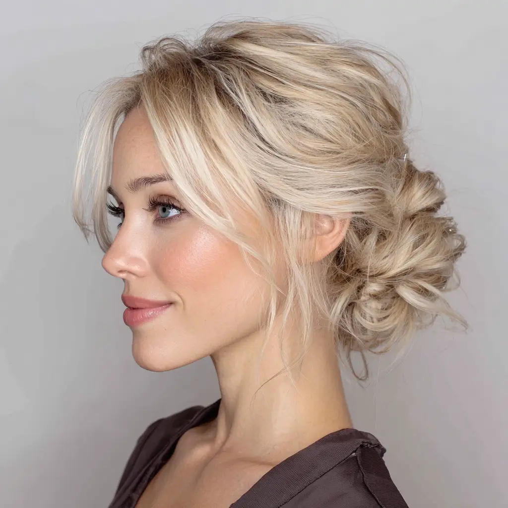Low Messy Bun