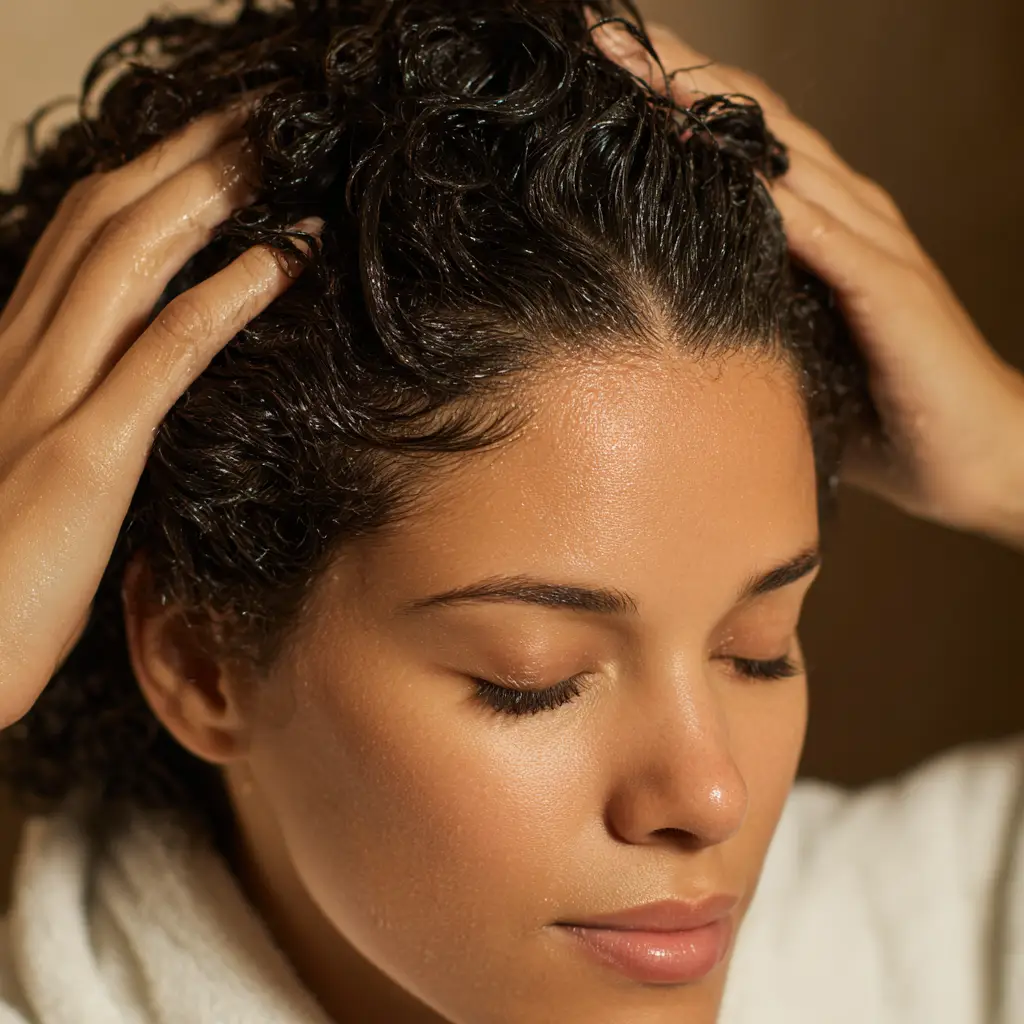 Massage your scalp 