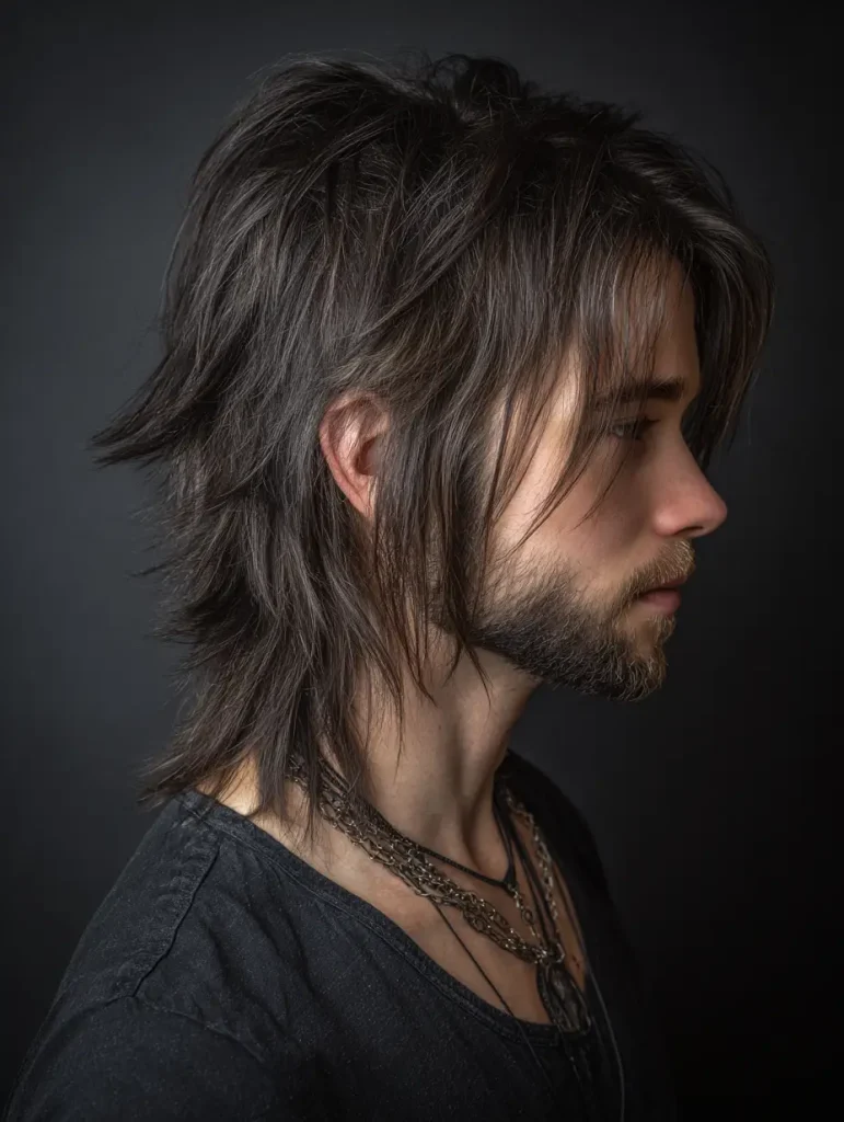 Medium Wolf Cut with Shaggy Layers
