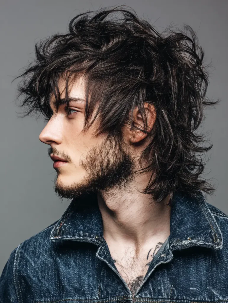 Medium Wolf Cut with Volume Boost