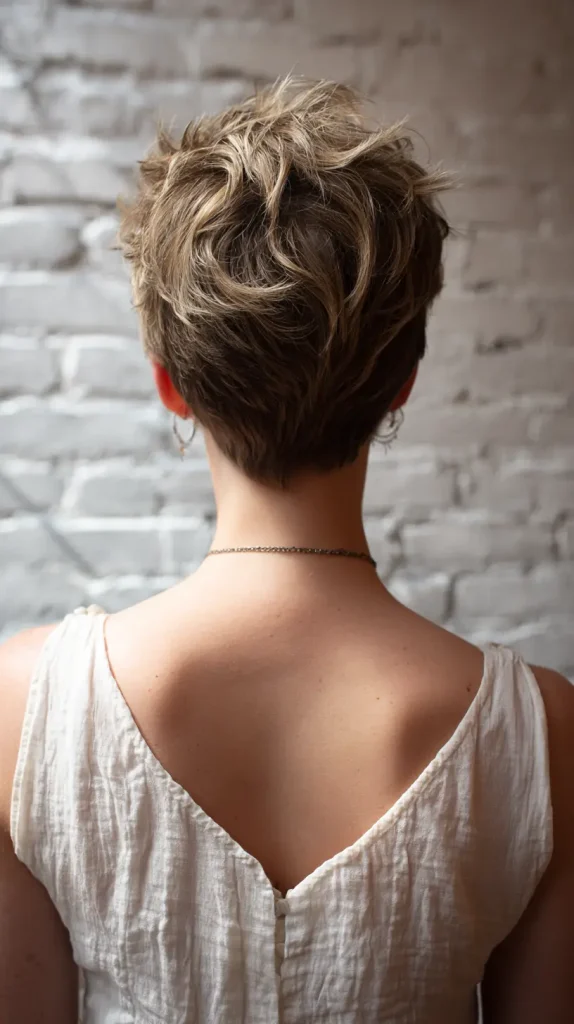 Messy Textured Back