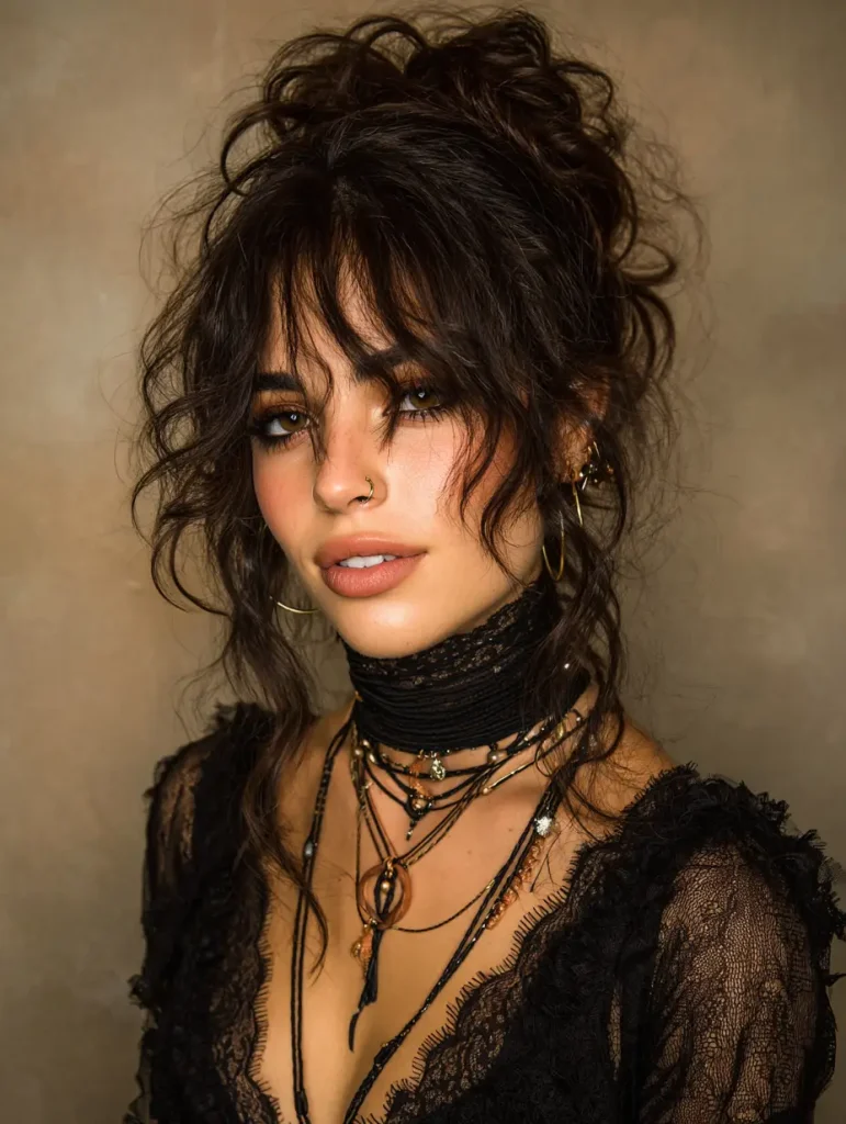 Micro Bangs Gypsy Shag