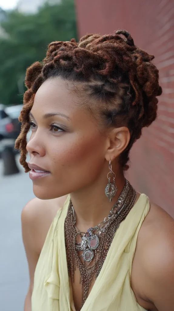 Mohawk Two Strand Twist Locs
