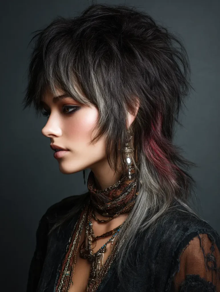 Mullet-Inspired Gypsy Shag