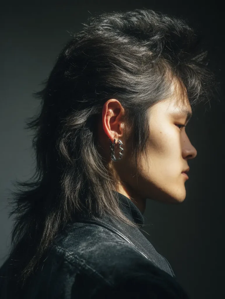 Mullet-Inspired Wolf Cut