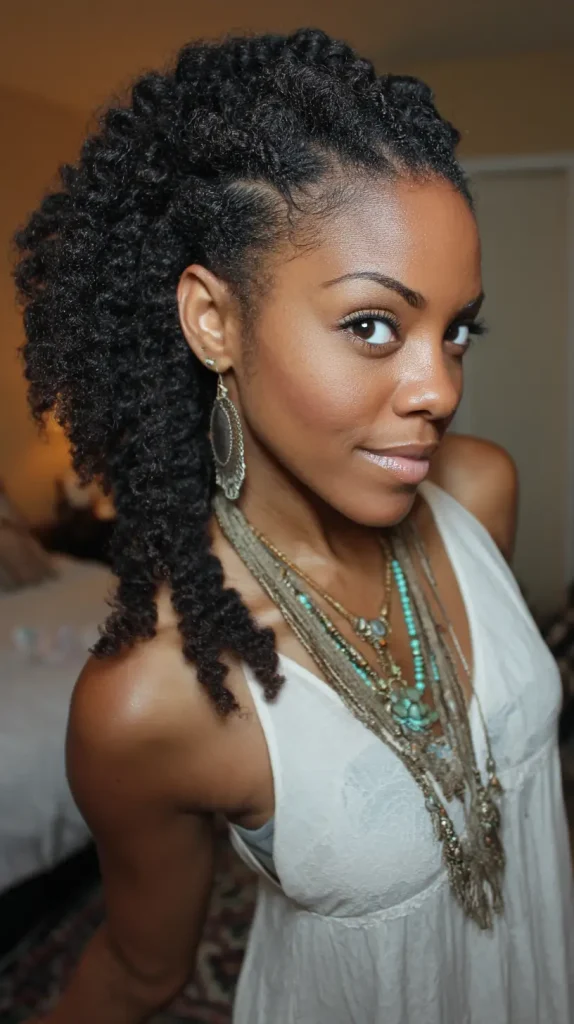 Natural Hair Twist Out