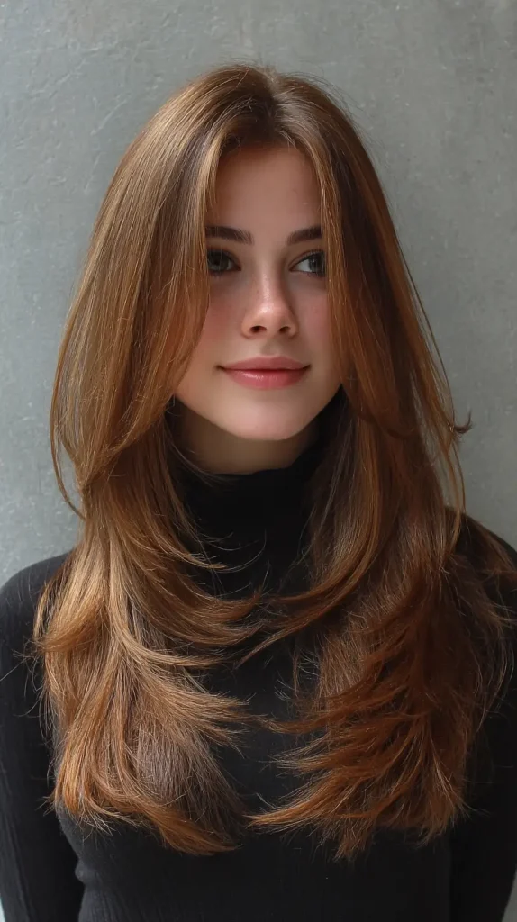 Open Ends with Face-Framing Layers