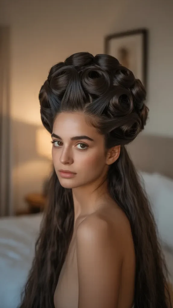 Pineapple Updo