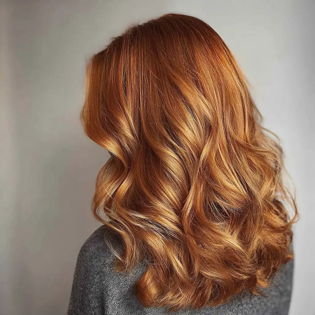 Pumpkin Spice Hair