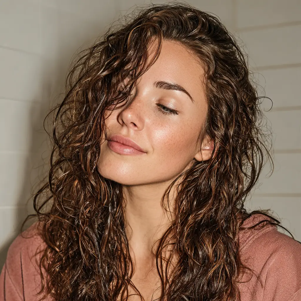 Refresh curls between washes