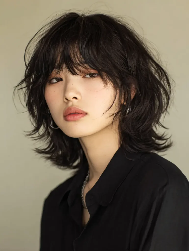 Shaggy Bob Wolf Cut