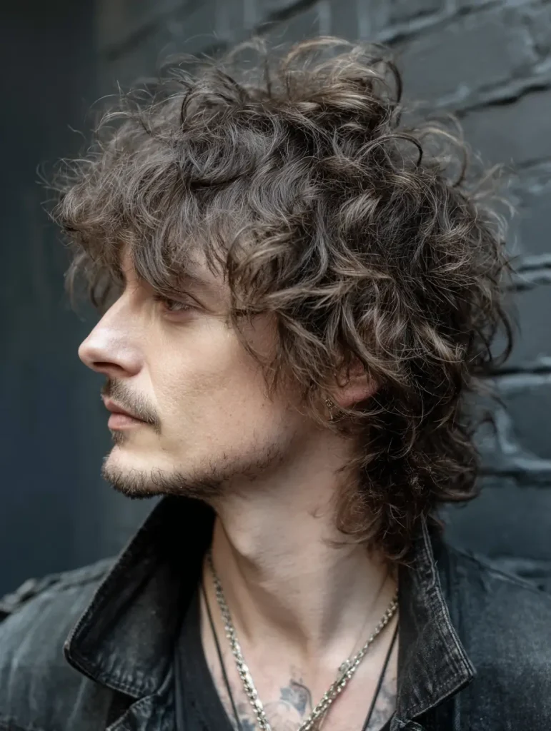 Shaggy Wavy Wolf Cut