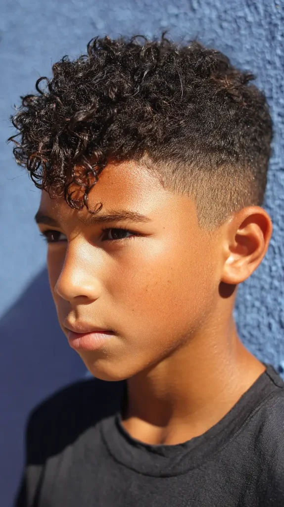 Short Afro or Curly Top