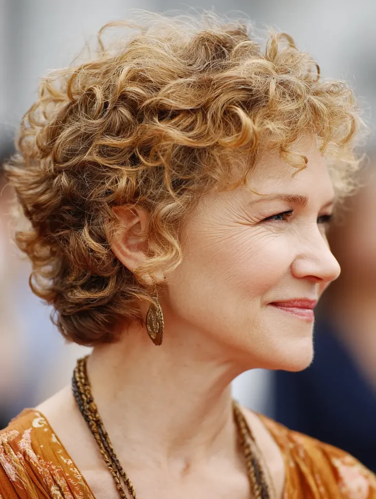 Short Curly Cut