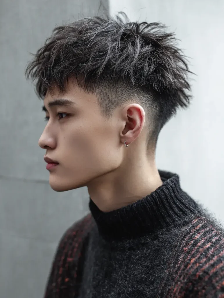 Short Layered Wolf Cut
