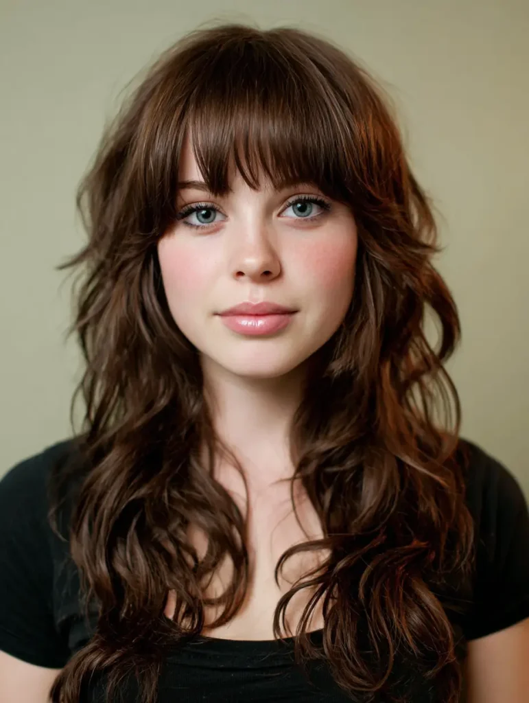 Side-Swept Bangs