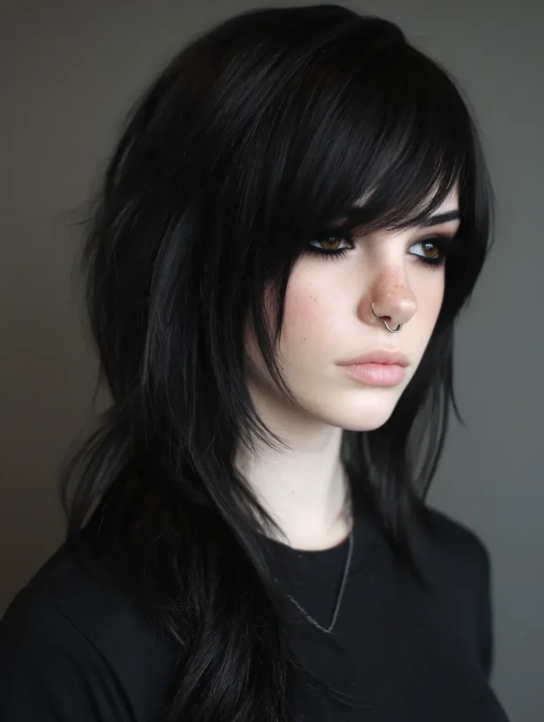 Side-Swept Bangs