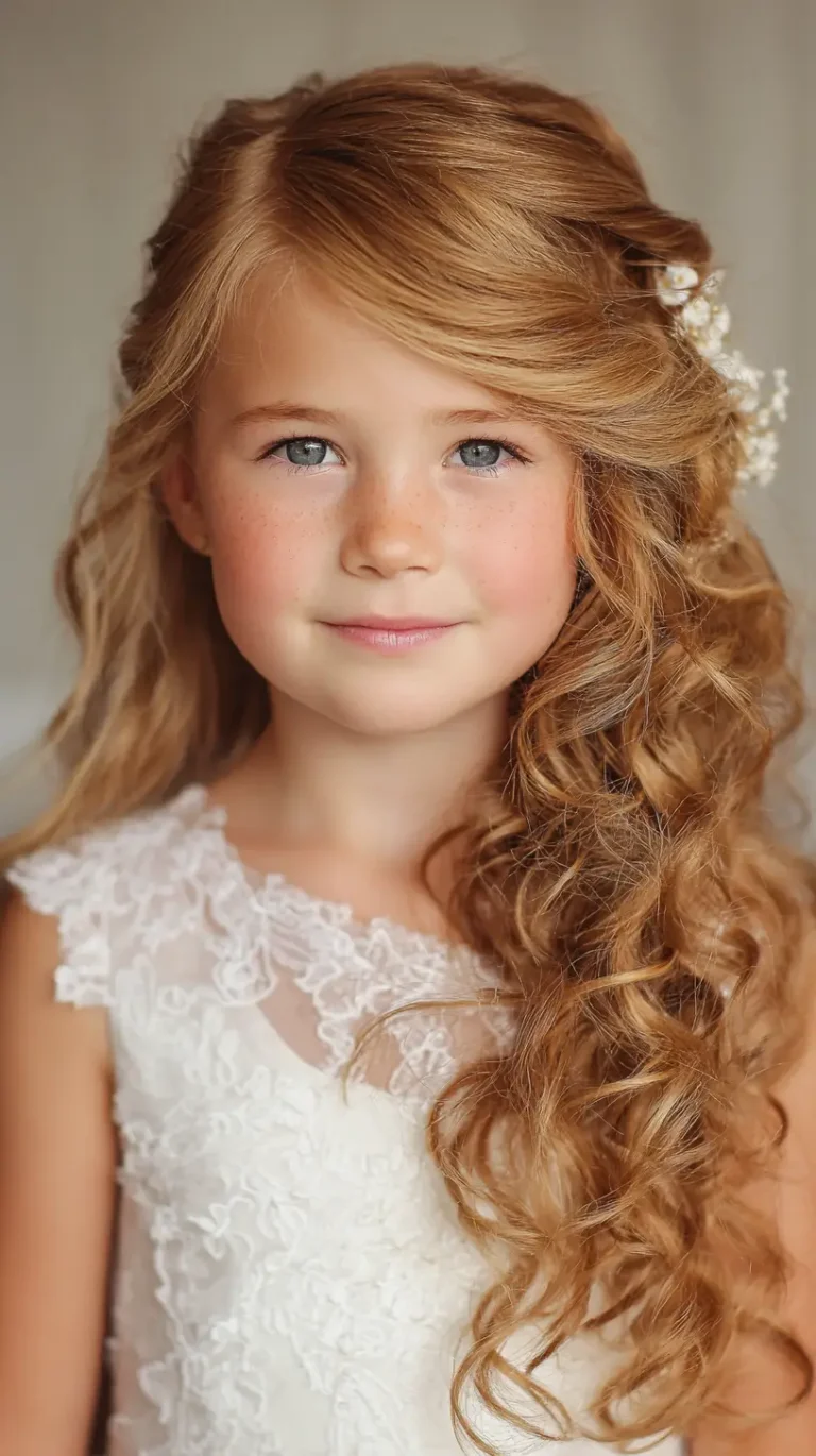 18 Kids Hairstyles for Weddings