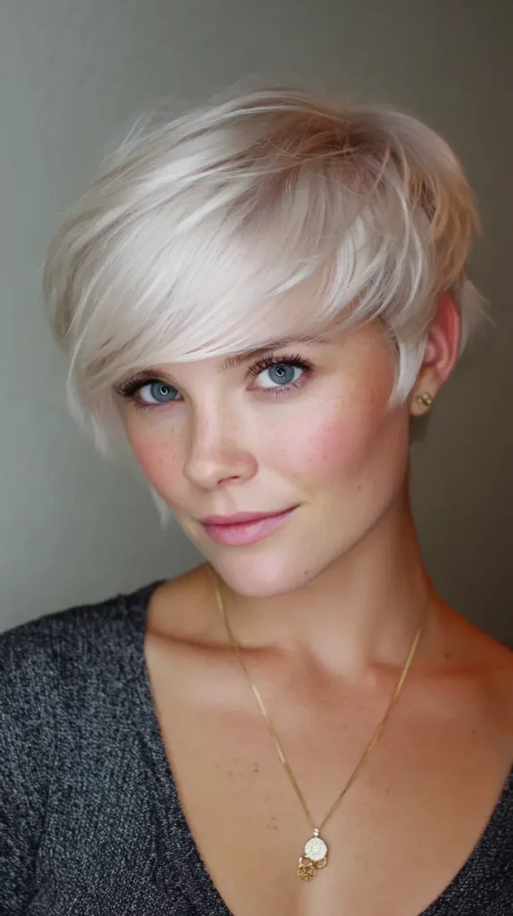 Side-Swept Pixie