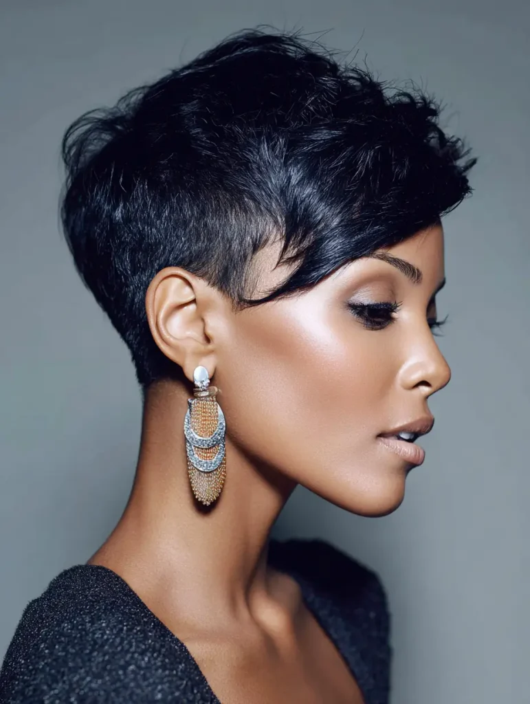 Side-Swept Pixie