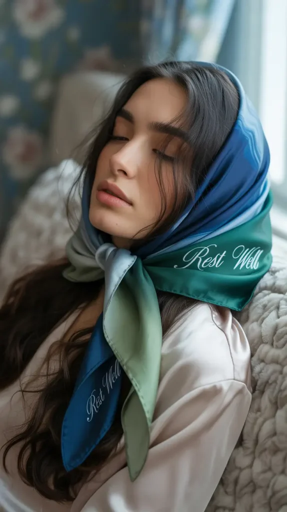 Silk or Satin Scarf Wrap
