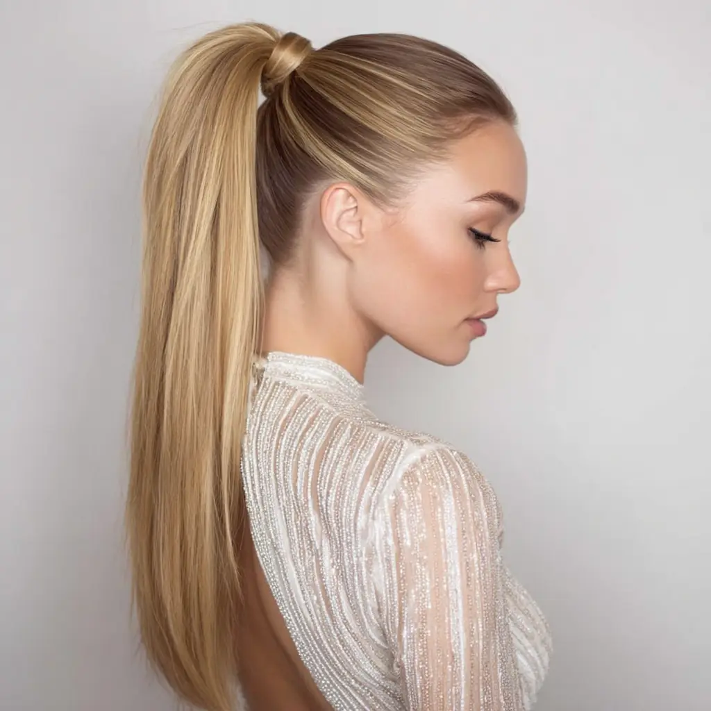 Sleek High Ponytail