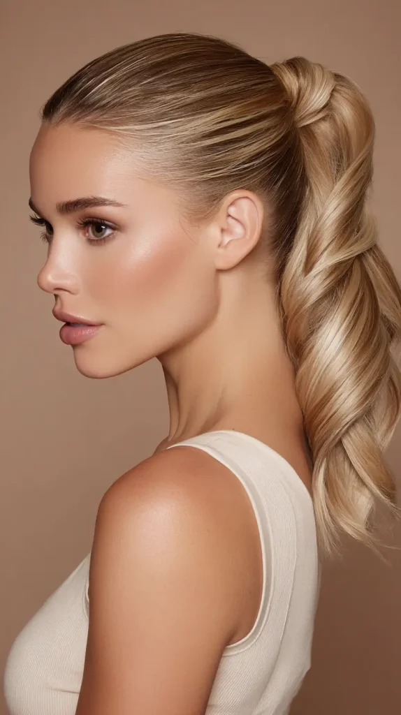 Sleek Low Pony