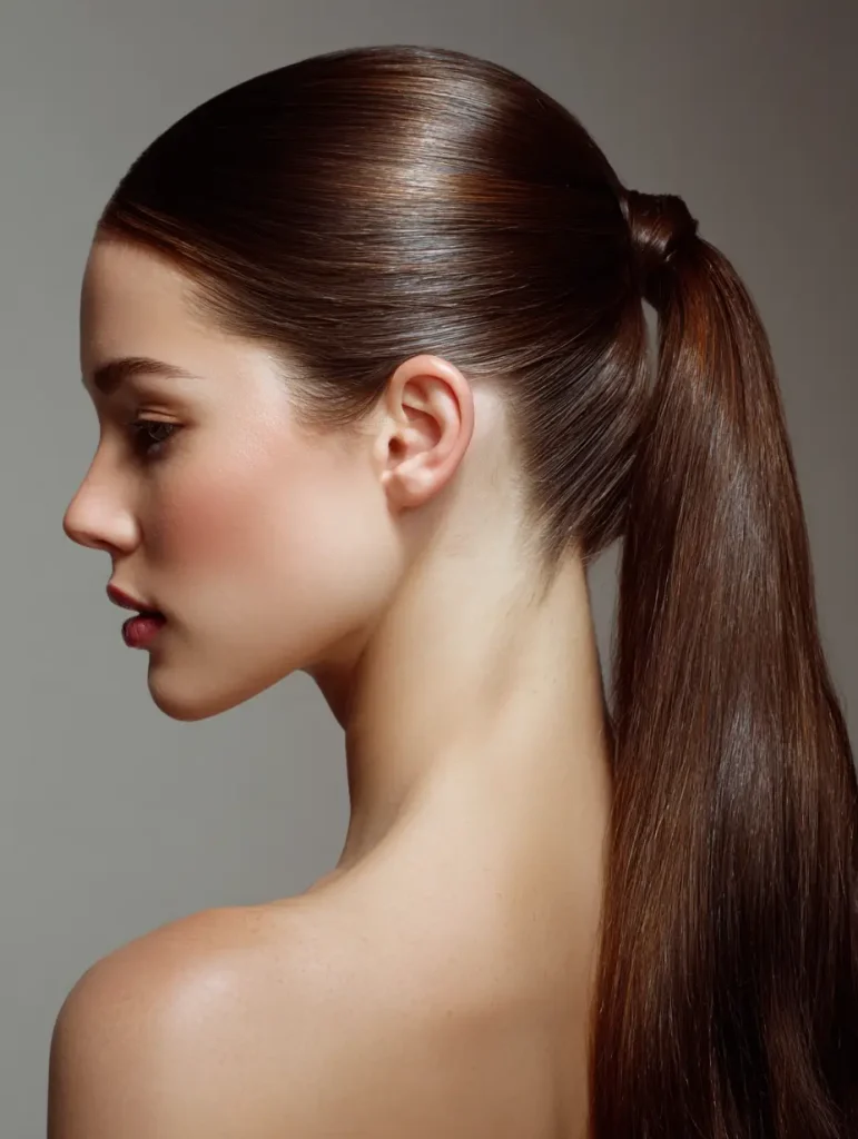 Sleek Ponytail