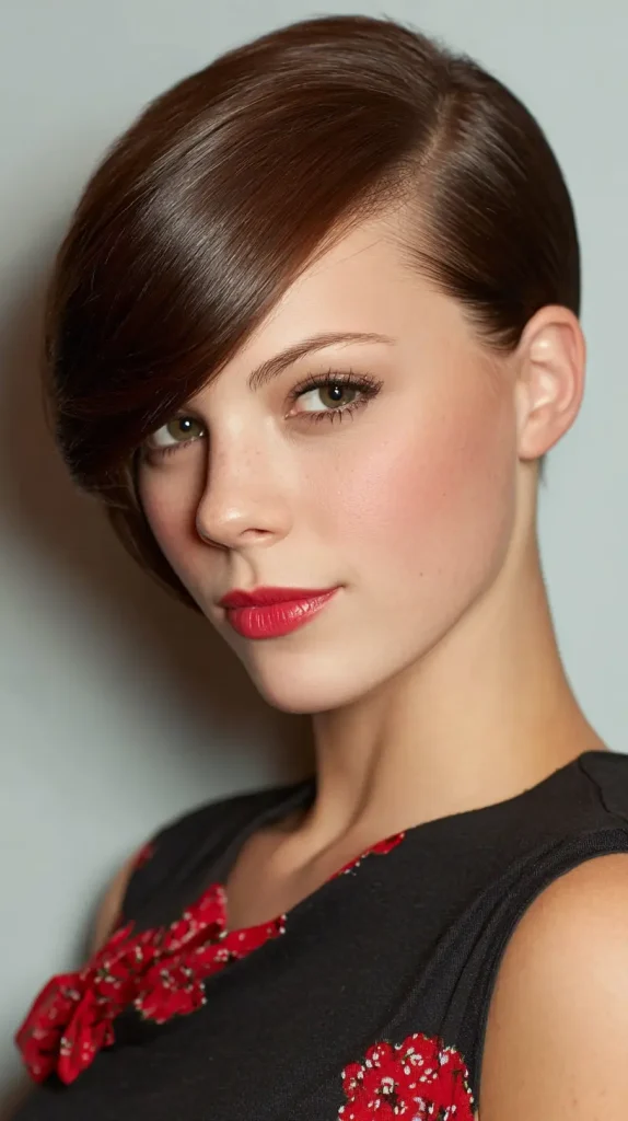 Sleek Side Part