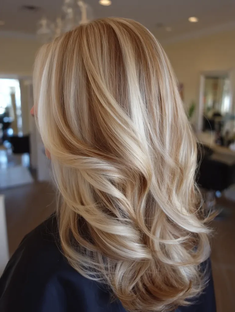 Soft Honey Blonde Highlights