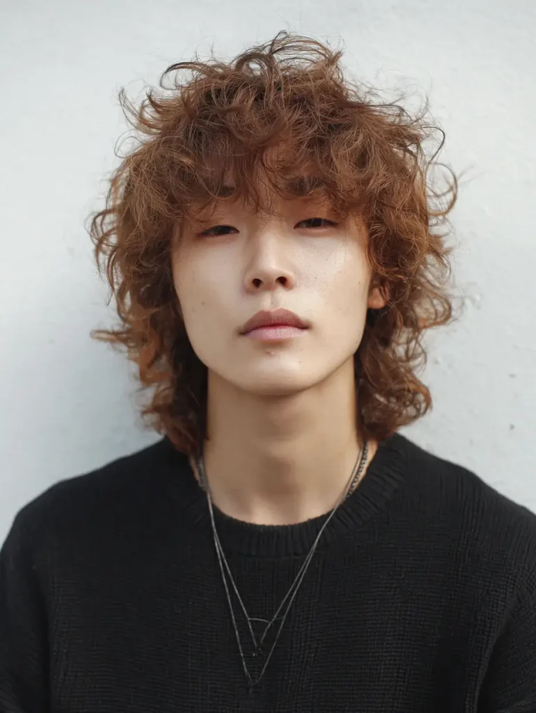 Soft Perm Wolf Cut