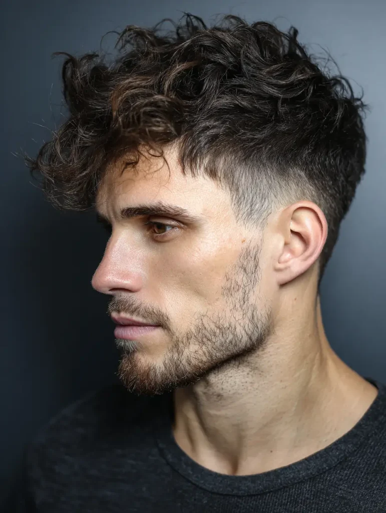 Subtle Wavy Wolf Cut