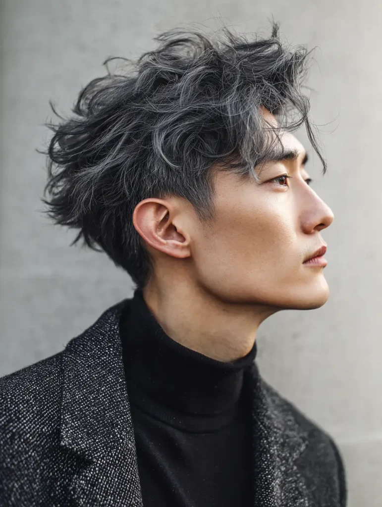 Textured Korean Wolf Cut