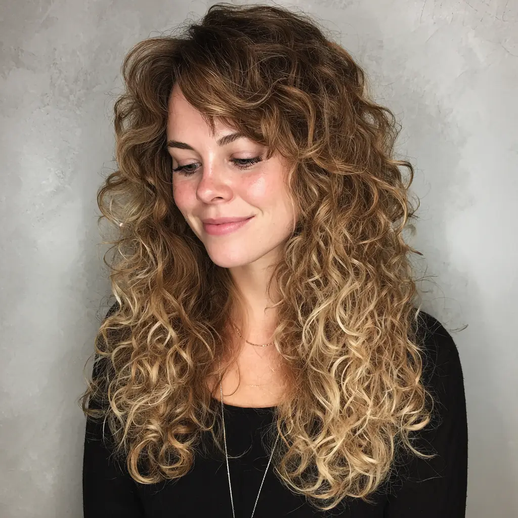 Textured long layers
