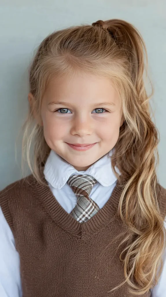 The Classic Ponytail with a Twist