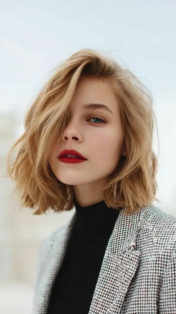 The Mid-Length Blunt Cut