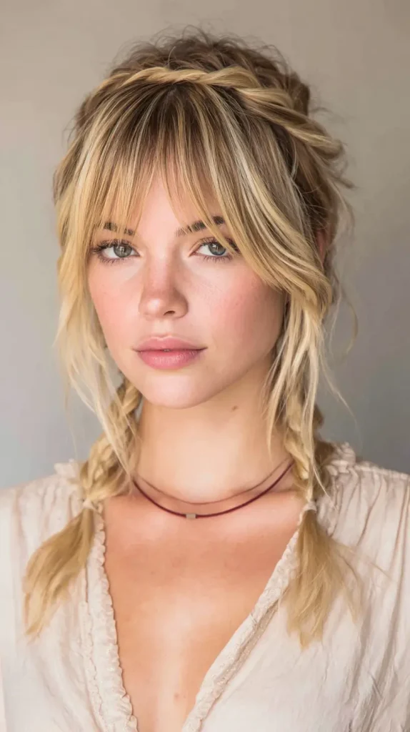 Twisted Bangs