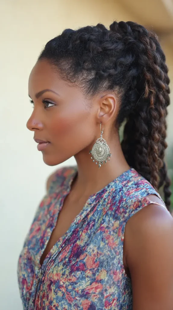 Twisted Ponytail

