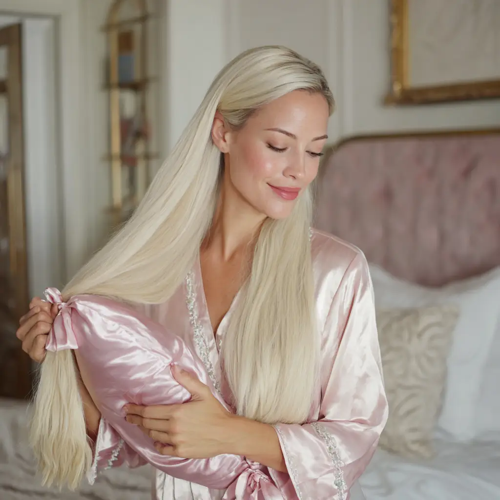 Use silk pillowcases  
