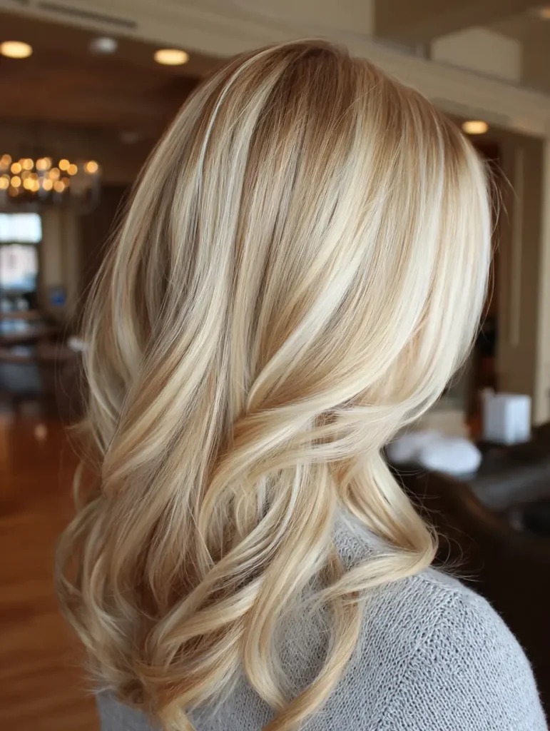Vanilla Blonde Highlights