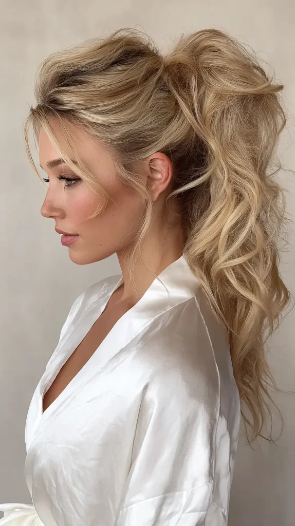 Voluminous Ponytail