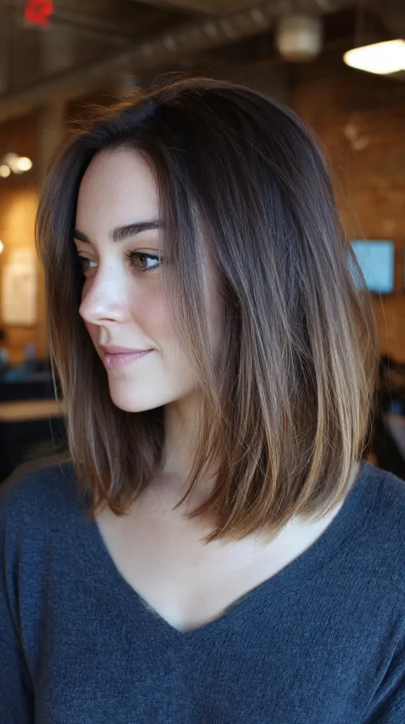 Wavy Lob (Long Bob)