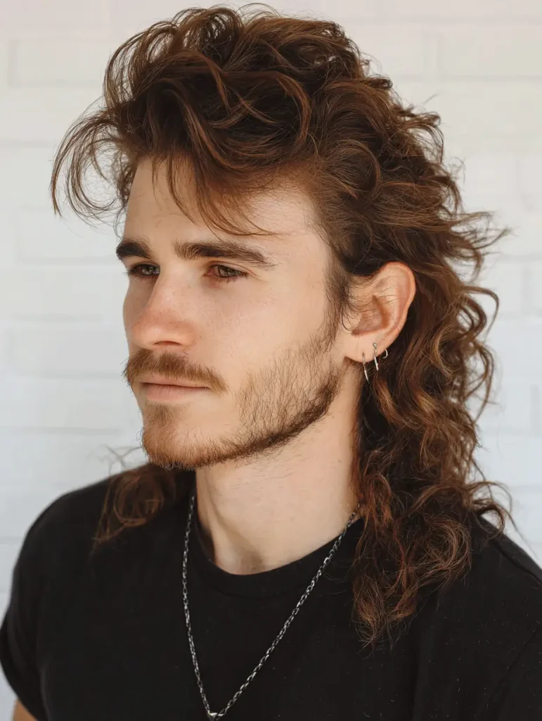 Wavy Modern Mullet
