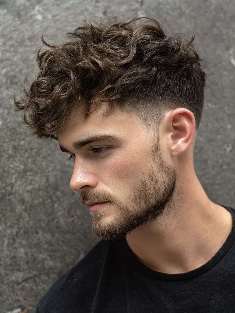 Wavy Wolf Cut with Undercut