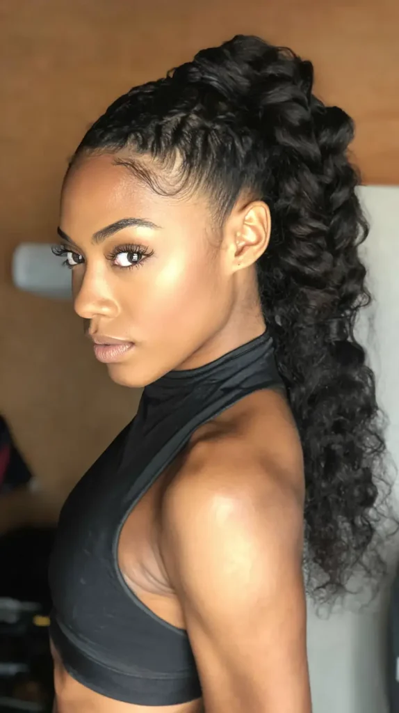 Wrapped Ponytail