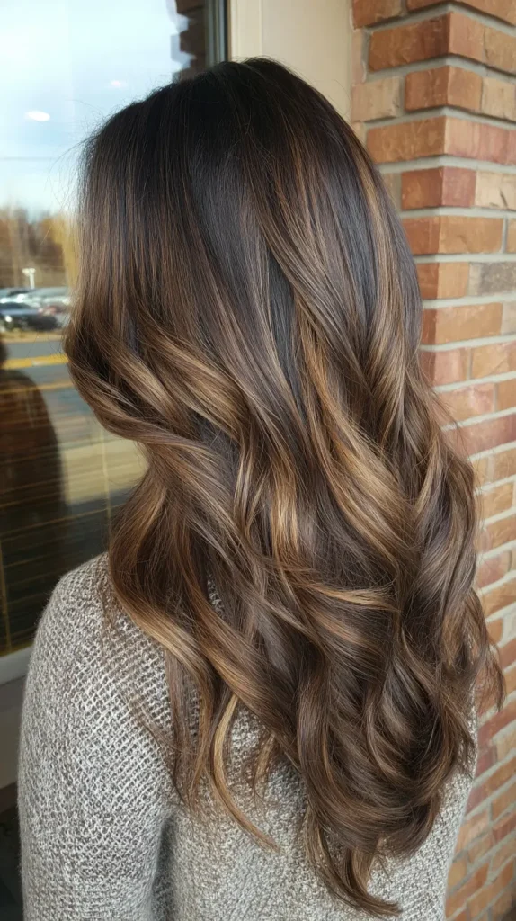 Ashy Caramel Highlights