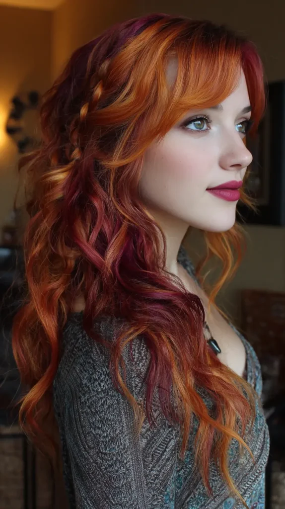 Asymmetrical Calico Dye